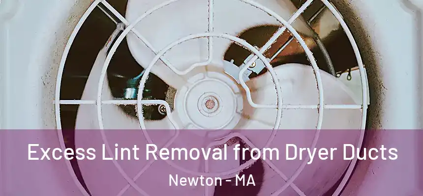 Excess Lint Removal from Dryer Ducts Newton - MA